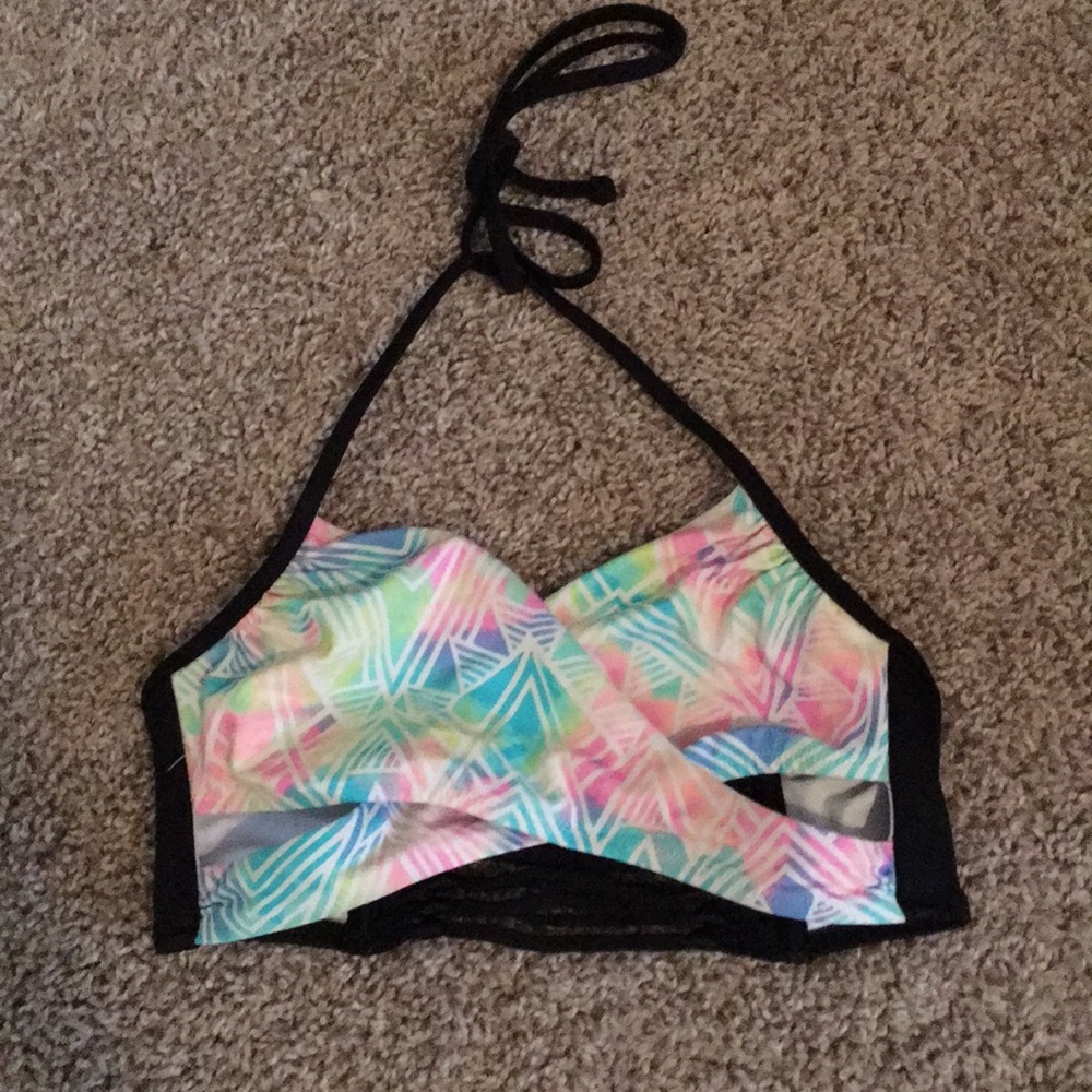 PINK Victoria’s Secret Tropical Bikini Top only